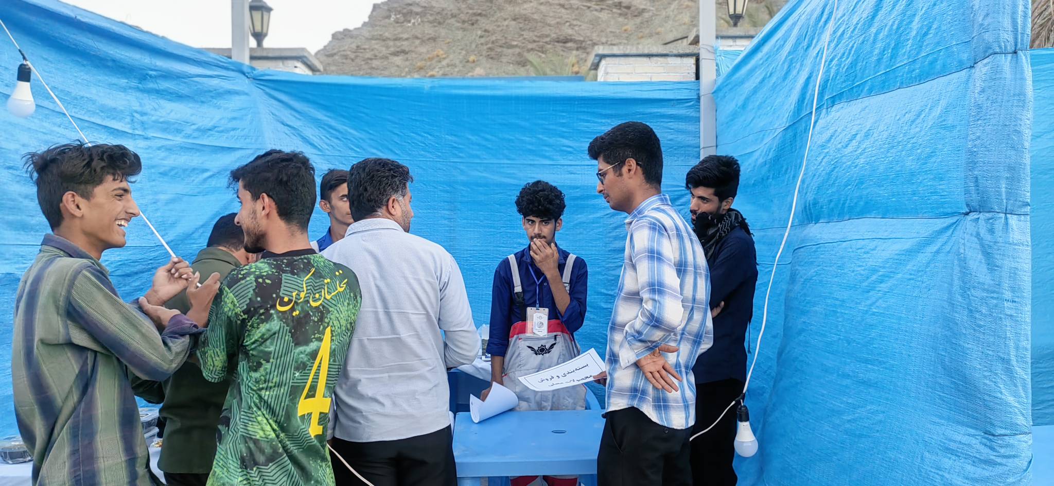 شرکت در جشنواره صنایع دستی بشاگرد 1404 -15