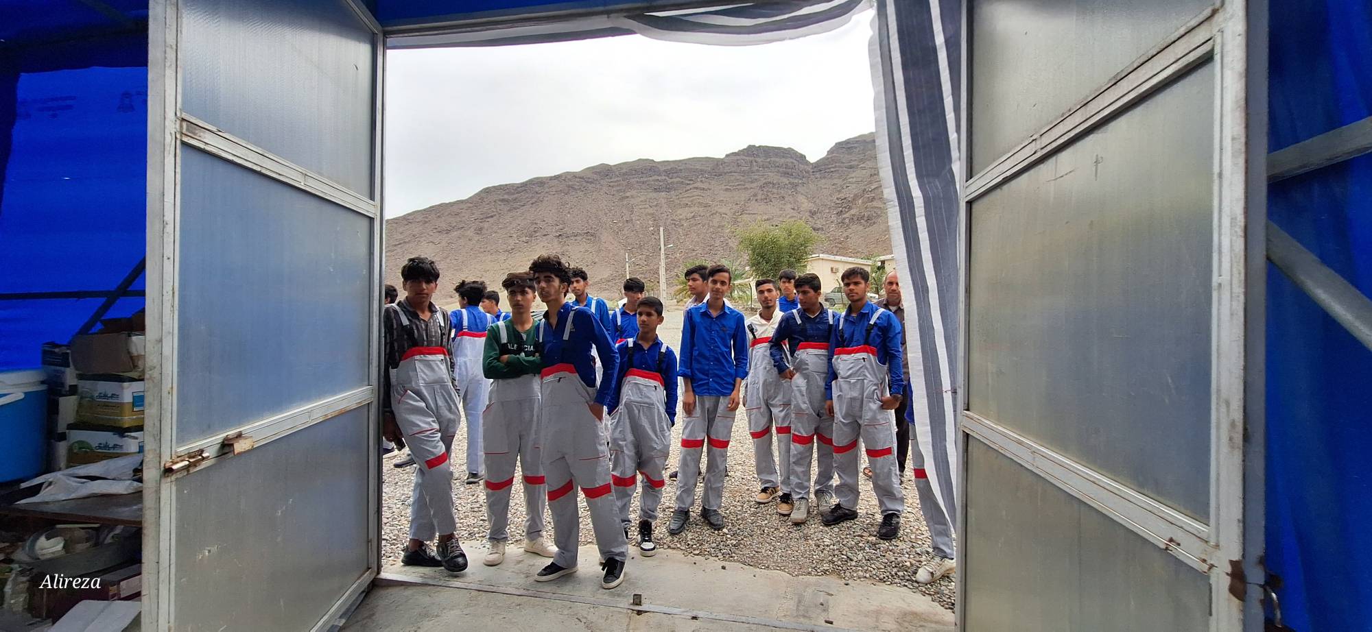 شرکت در اردو دشت - گلخانه - 2